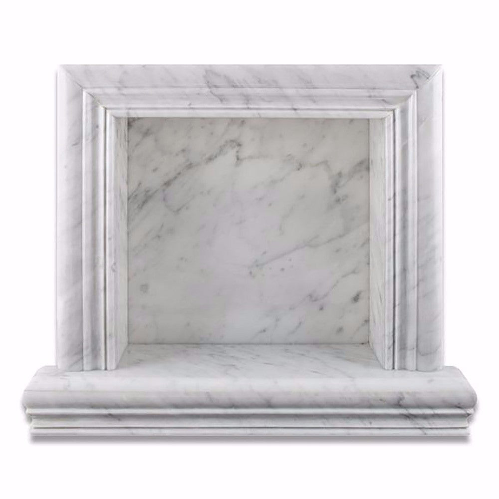 Bianco Carrara Marble Shower Niche Polished - Small