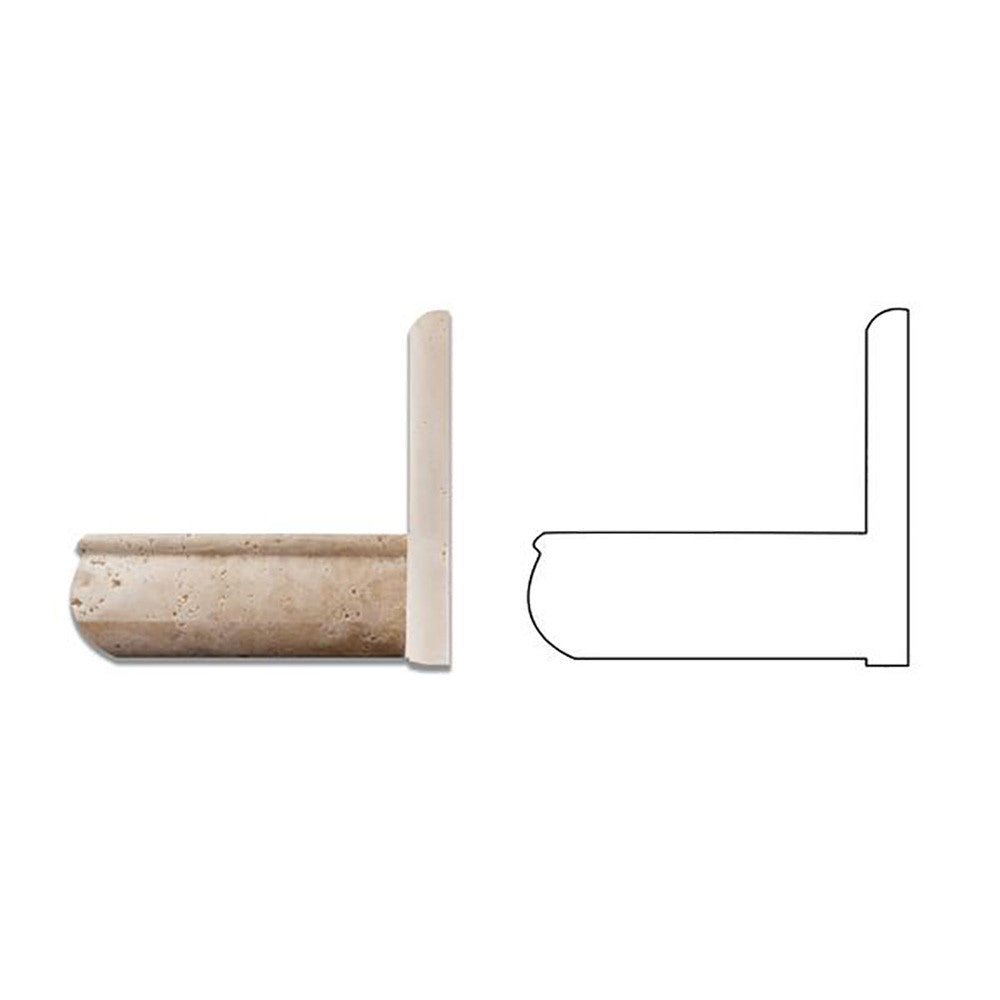 Ivory Travertine Soap Holder - Honed
