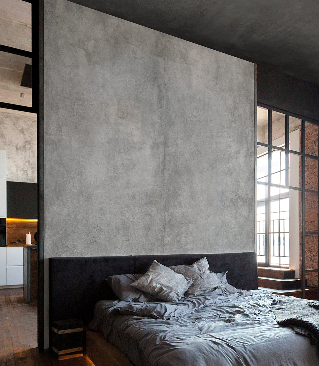 Promenade Anthracite Porcelain Tile – room scene