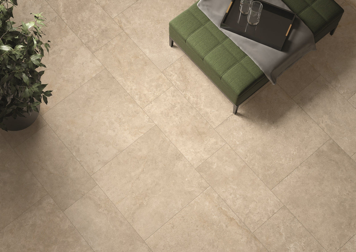 Passage Sun Porcelain Tile – room scene