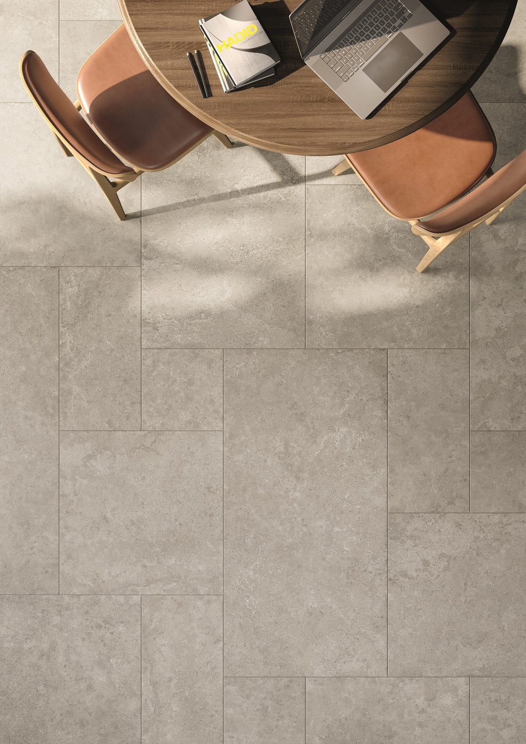 Passage Wind Porcelain Tile – room scene