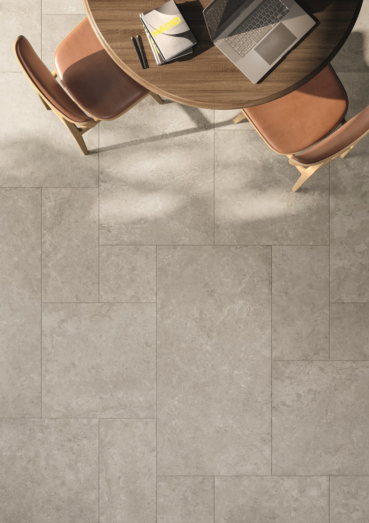 Passage Wind Porcelain Tile – room scene