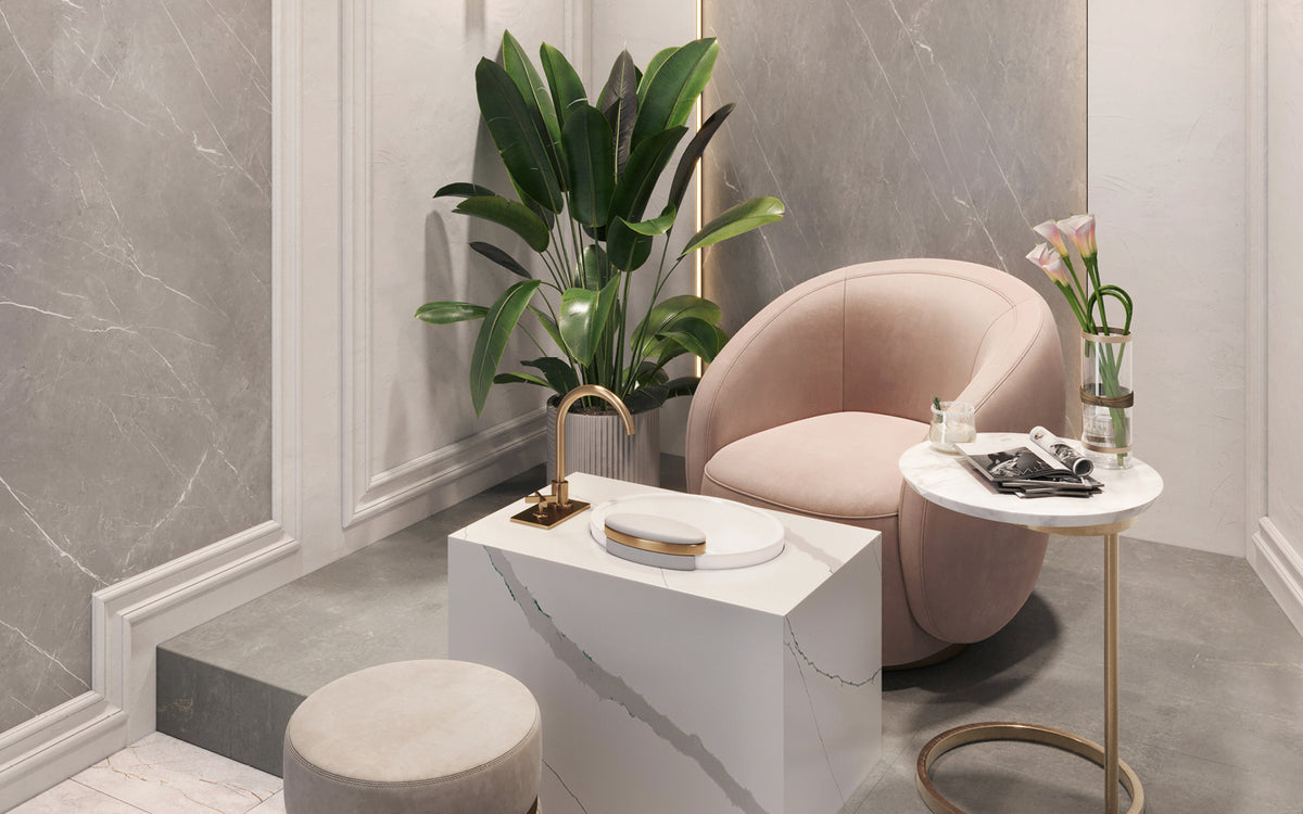 Pietra Gray Porcelain Slab