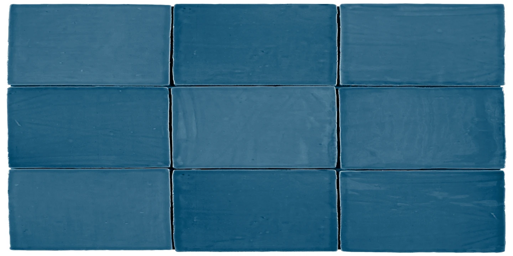 St. Tropez Azul 2.5x5 Ceramic Wall Tile