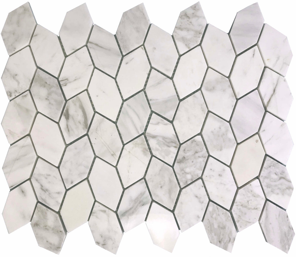 Stonevine White Stone Mosaic Tile