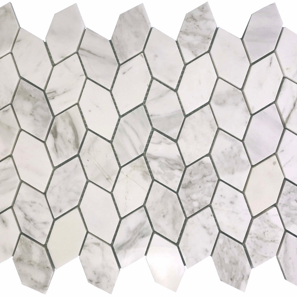 Stonevine White Stone Mosaic Tile
