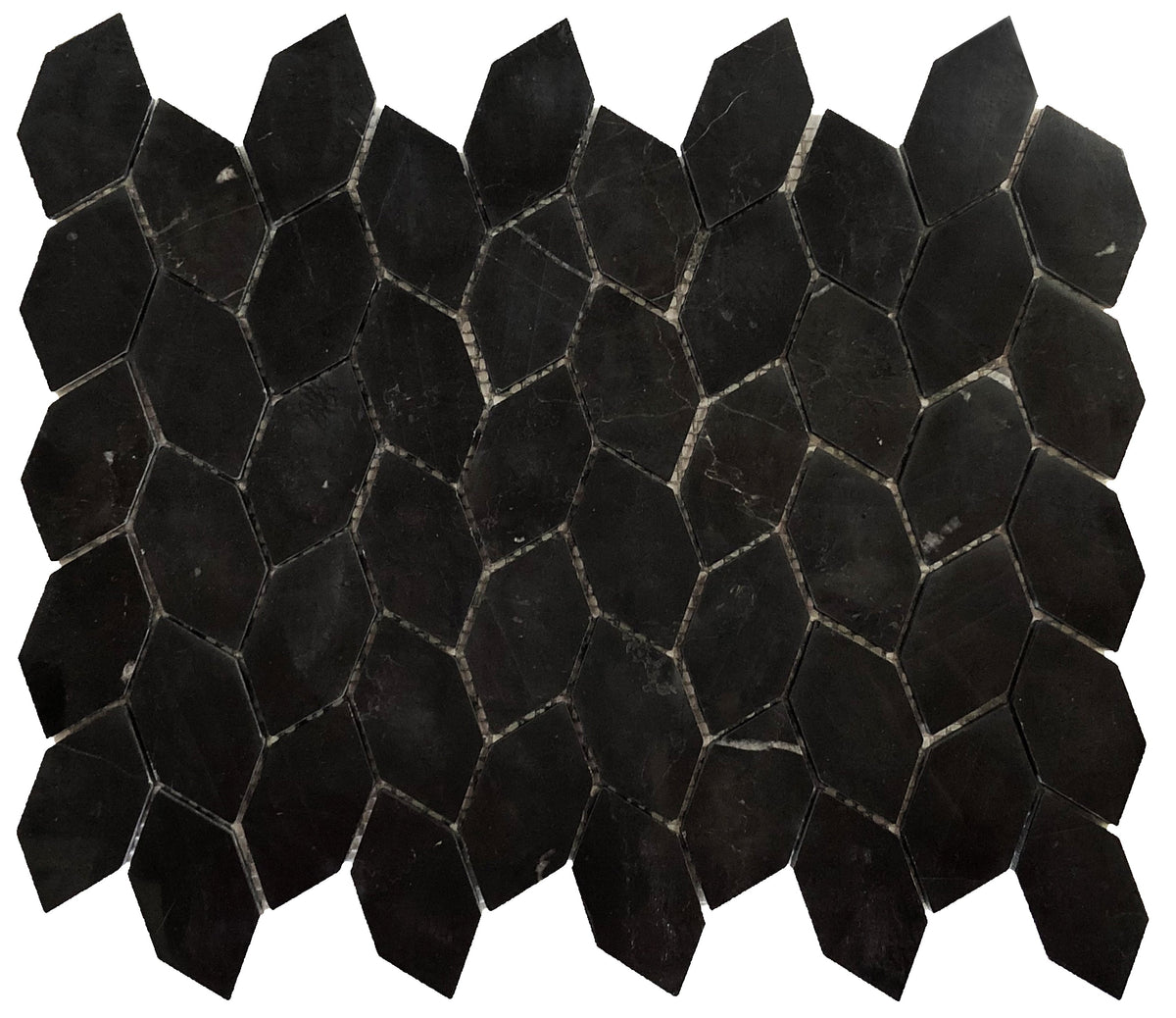 Stonevine Black Stone Mosaic Tile