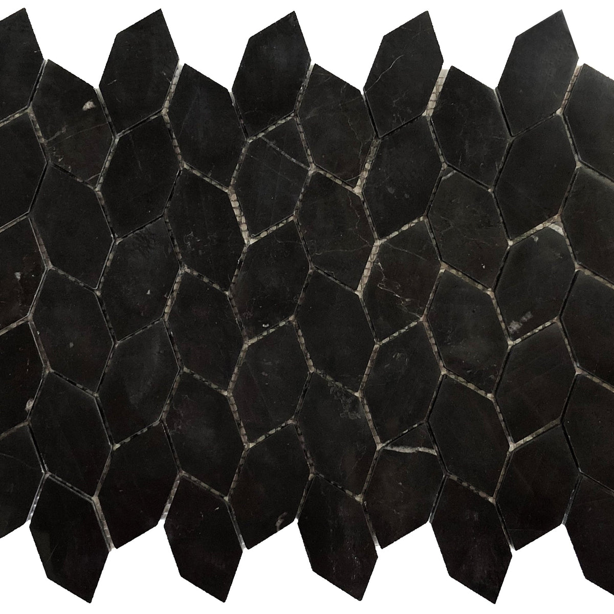 Stonevine Black Stone Mosaic Tile