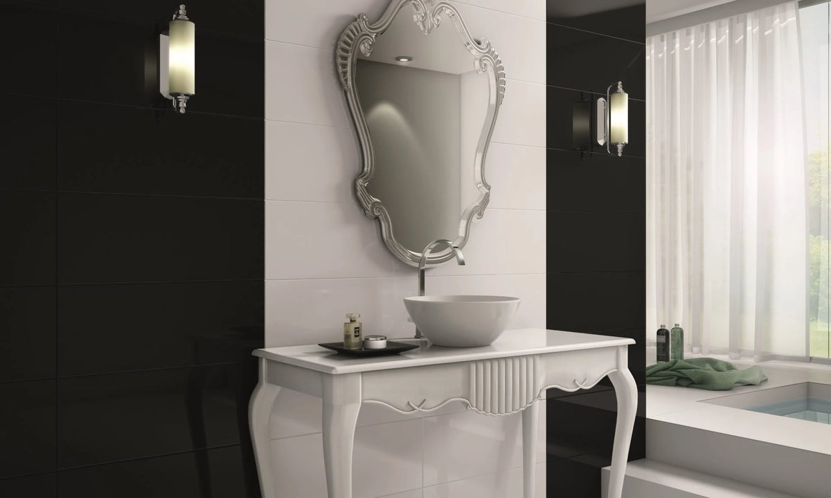 Nordico Snow Porcelain Tile – room scene