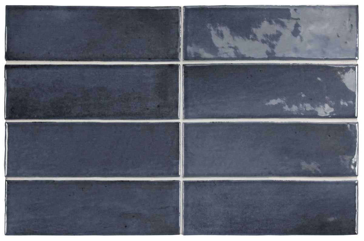 Soco Blue Porcelain Tile – Gloss