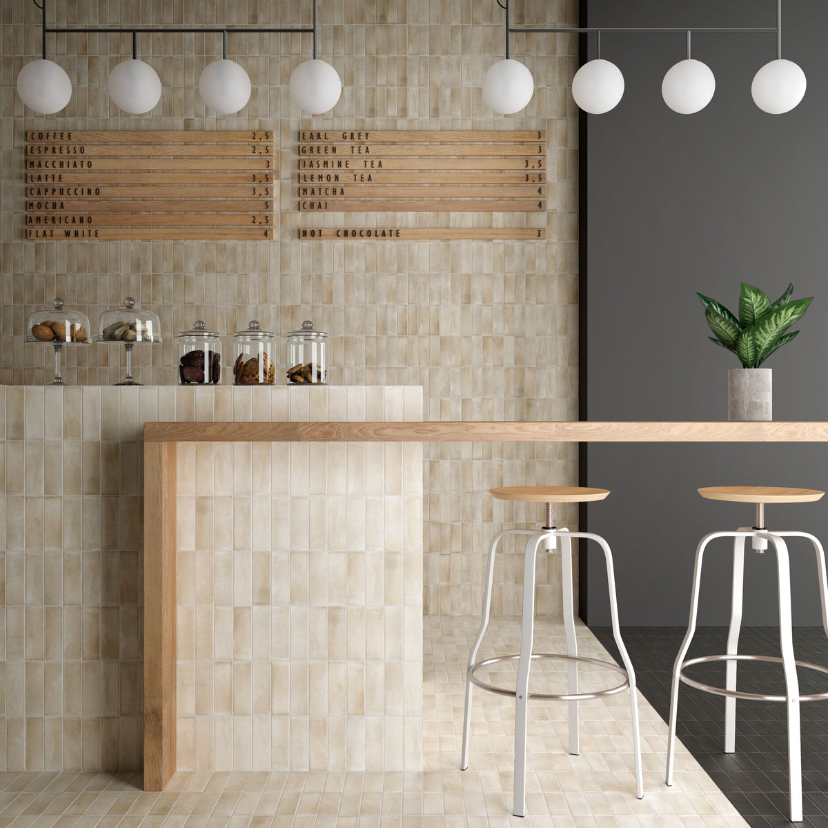 Soco Beige Porcelain Tile – room scene