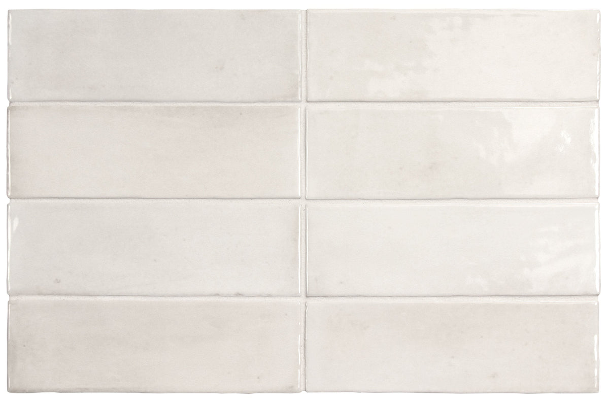 Soco White Porcelain Tile – Gloss