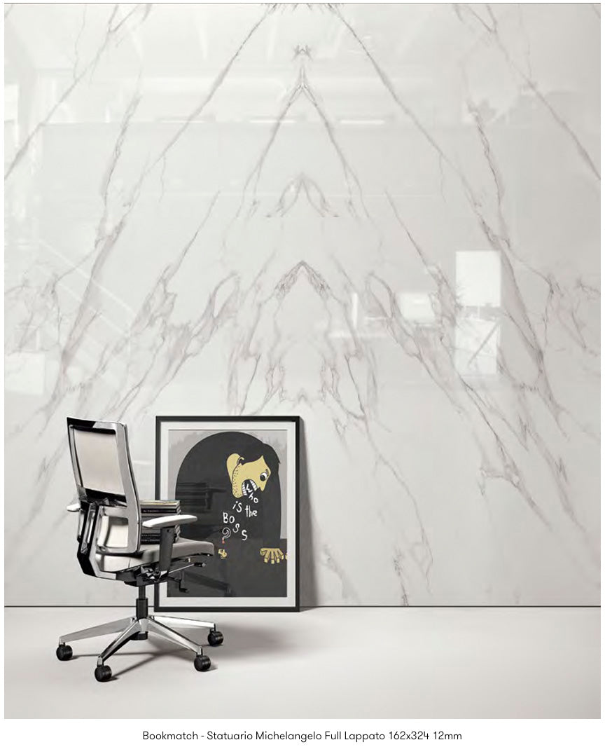 Statuario Michelangelo Porcelain Slab