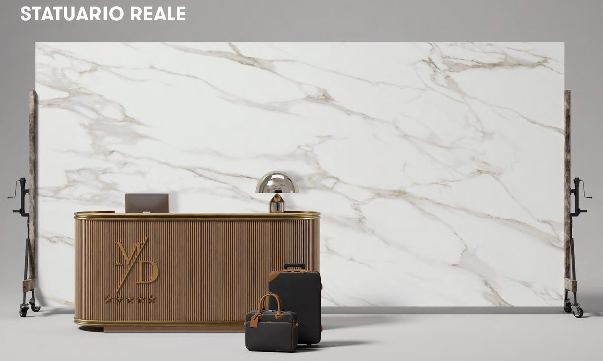 Statuario Reale Porcelain Slab