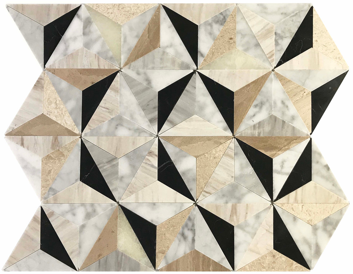 Tribeca Mixed Stone Mosaic Tile