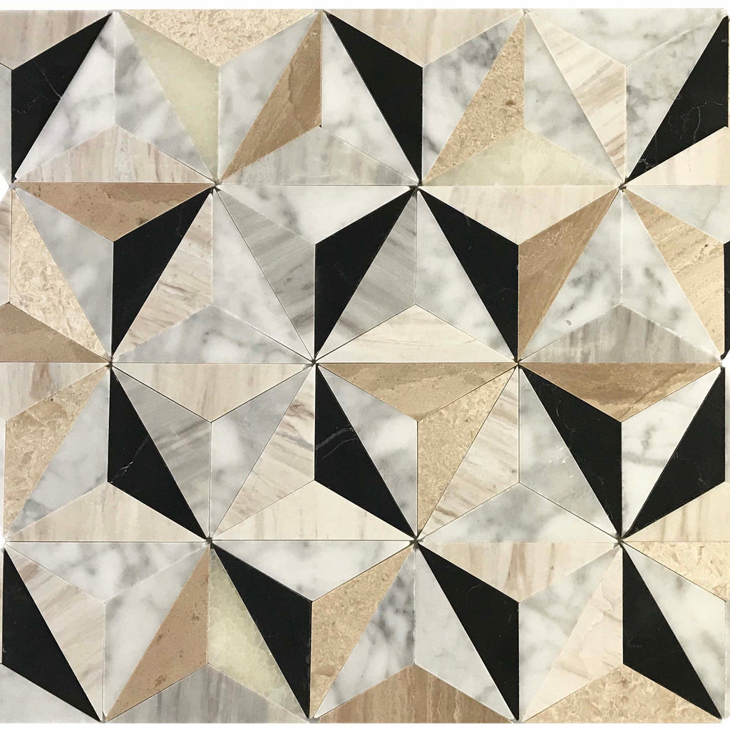 Tribeca Mixed Stone Mosaic Tile