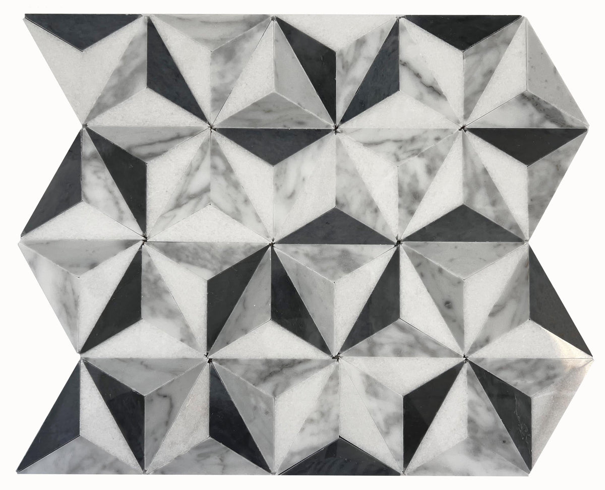 Tribeca Grey Stone Mosaic Tile
