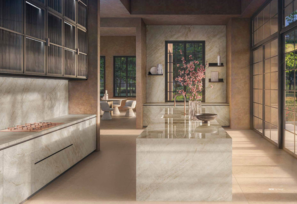 Taj Mahal Porcelain Slab