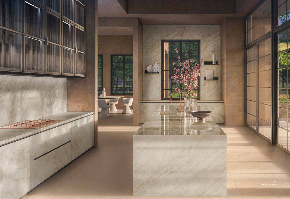 Taj Mahal Porcelain Slab