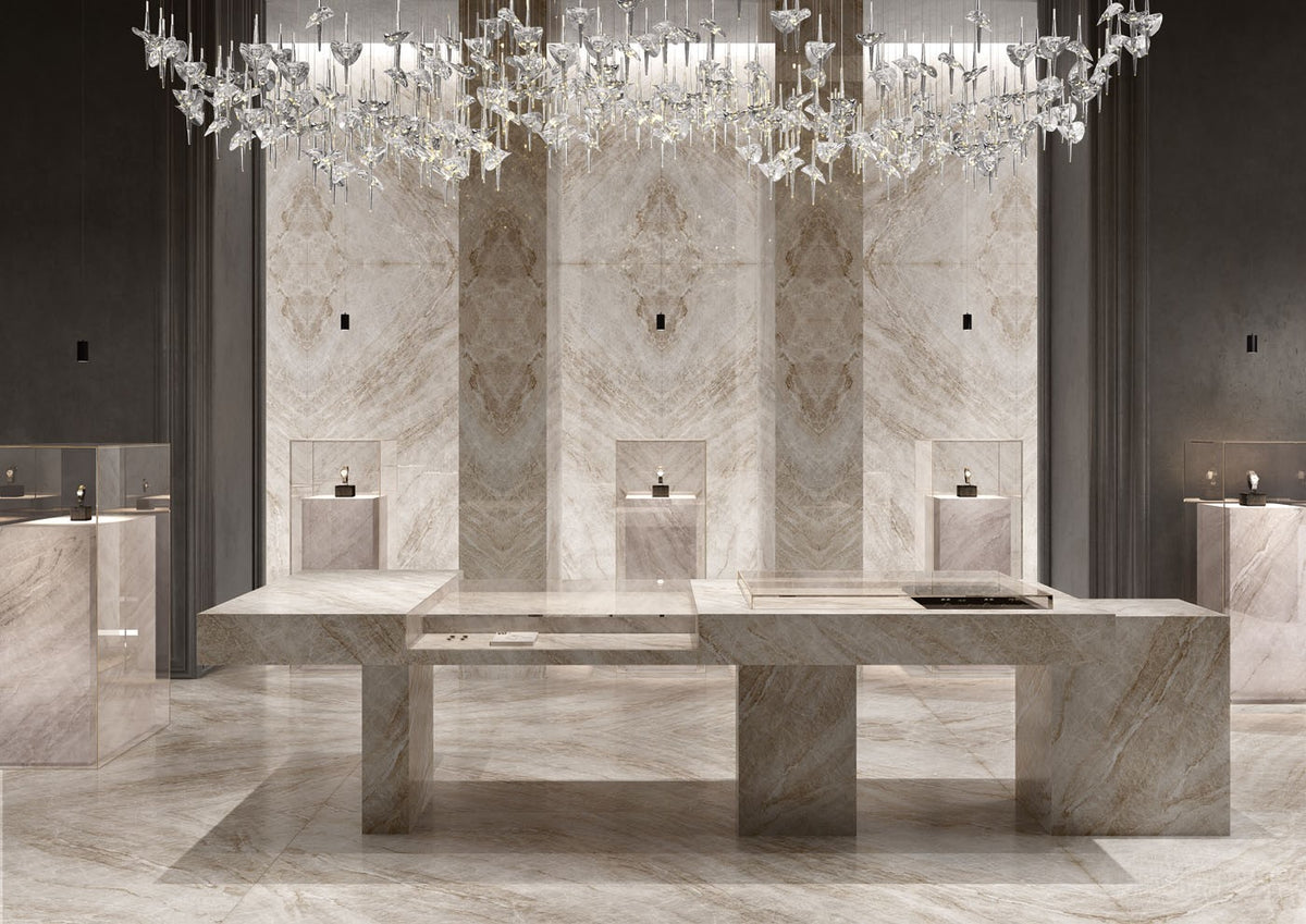 Taj Mahal Porcelain Slab