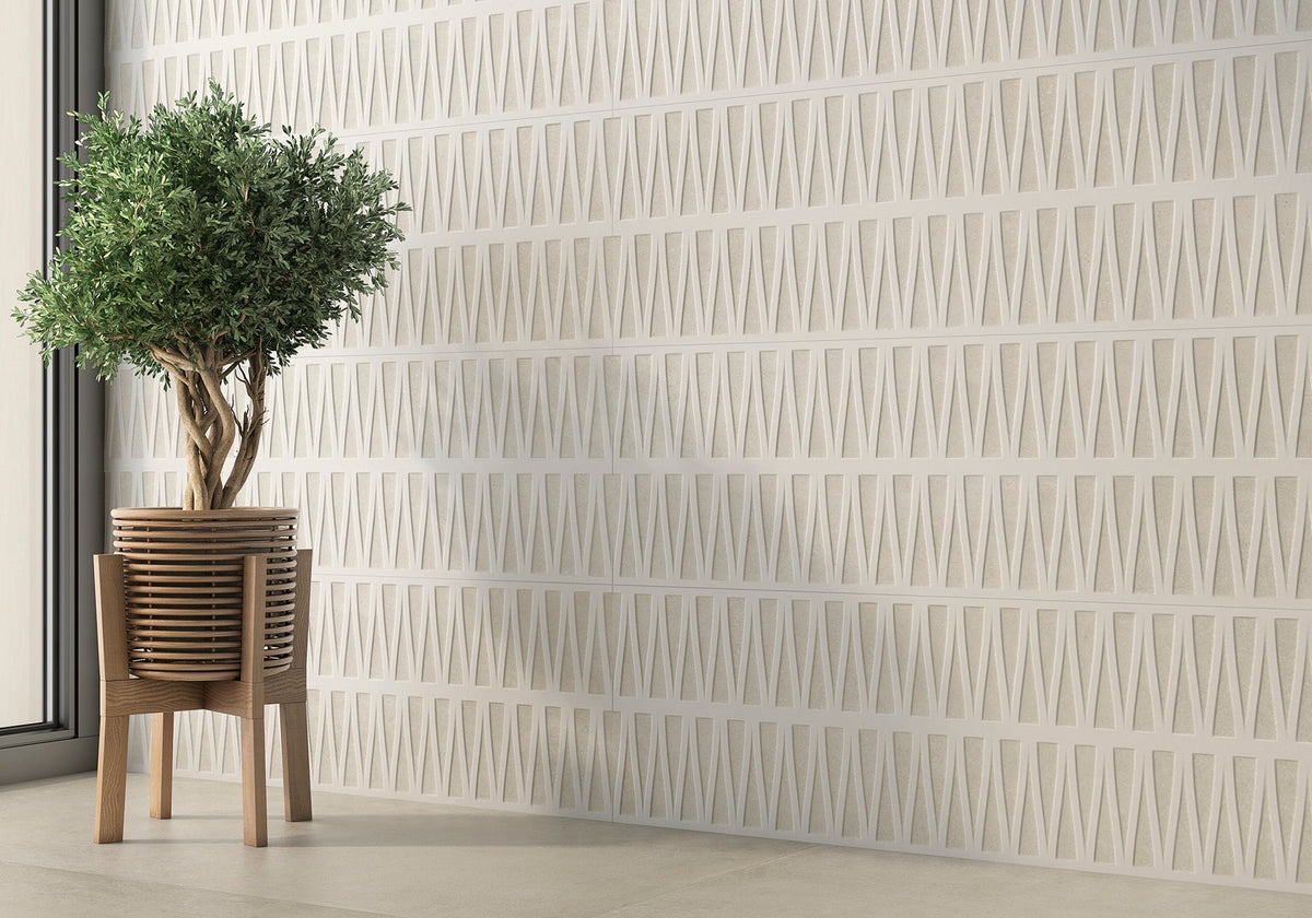 Tera Blanco Ceramic Tile – room scene