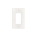 Thassos White Marble Single Rocker Switch Plate Cover / Wall Plate - Honed