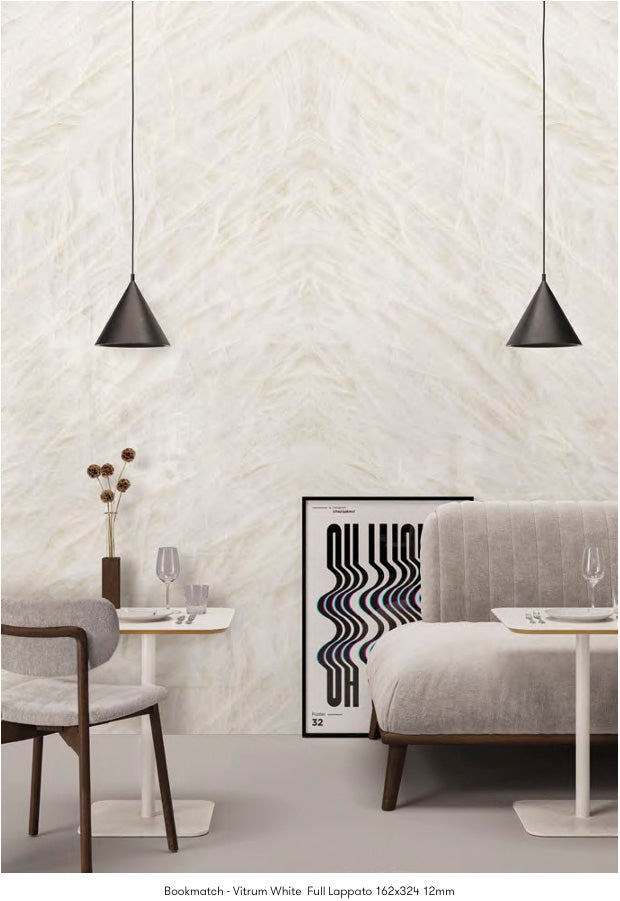 Vitrum White Porcelain Slab