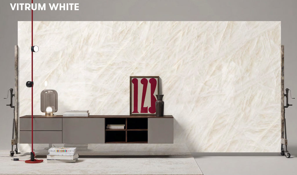 Vitrum White Porcelain Slab