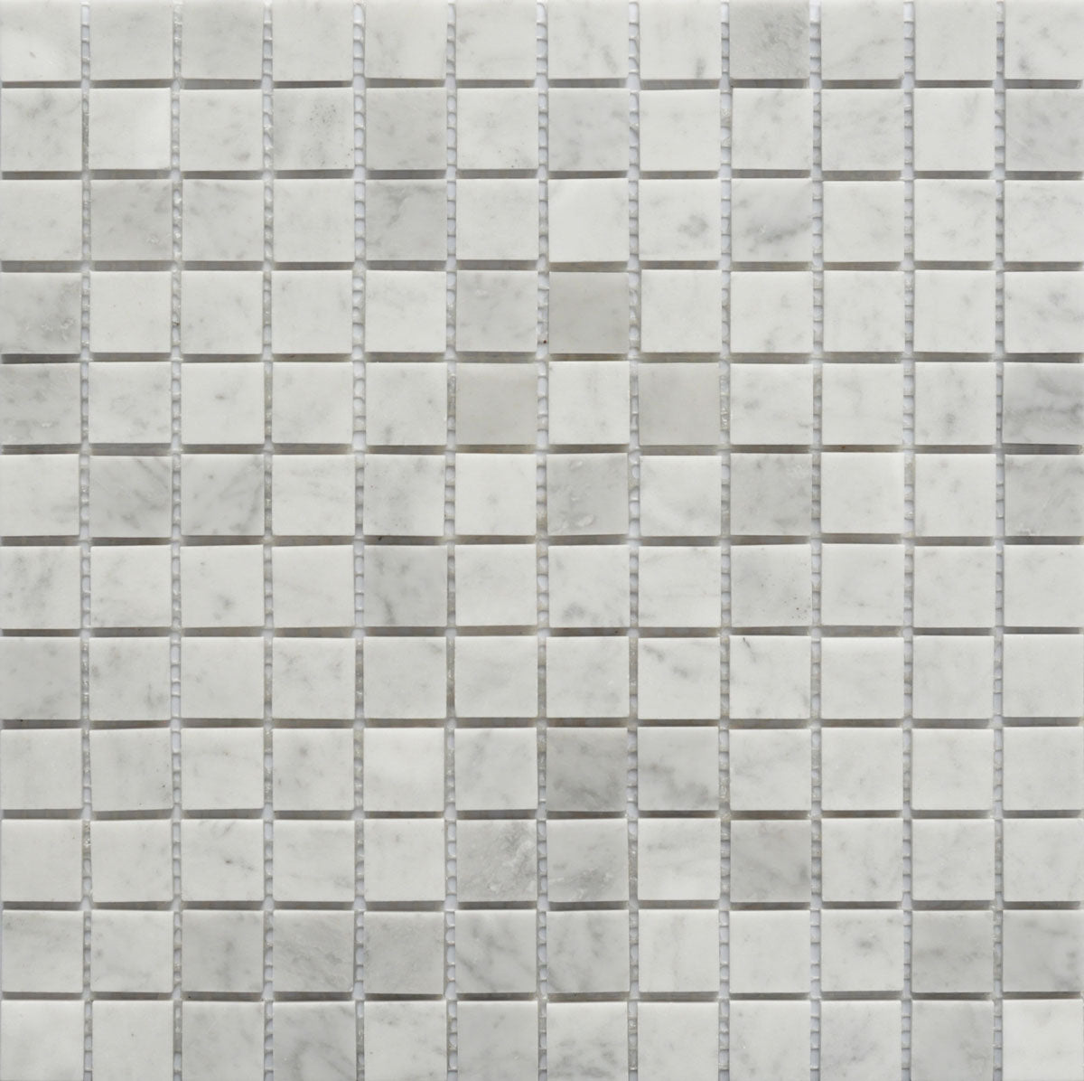 Rockart Carrara 1x1 Square Marble Mosaic Tile
