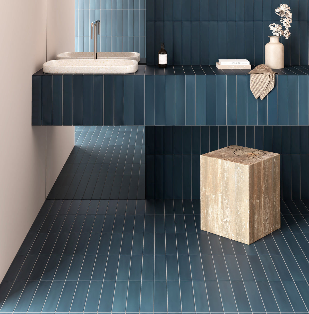 Wander Indaco Porcelain Tile – room scene