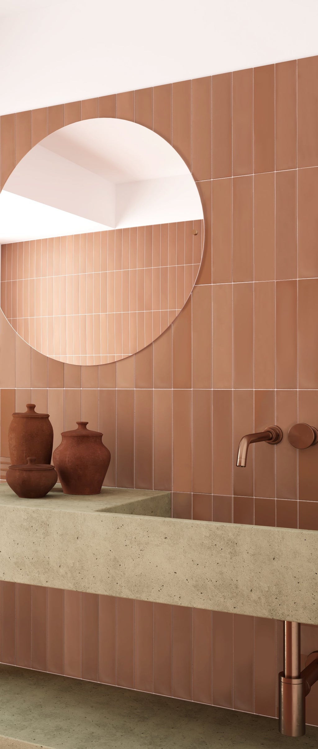 Wander Terra Porcelain Tile – room scene