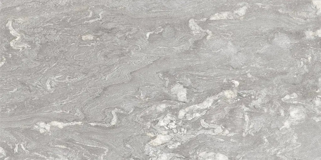 Zen Stone Silver Porcelain Tile