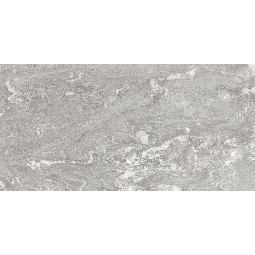 Zen Stone Silver Porcelain Tile