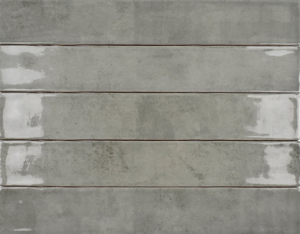 Zellige Tender Gray Ceramic Wall Tile