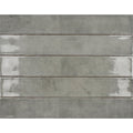 Zellige Tender Gray Ceramic Wall Tile