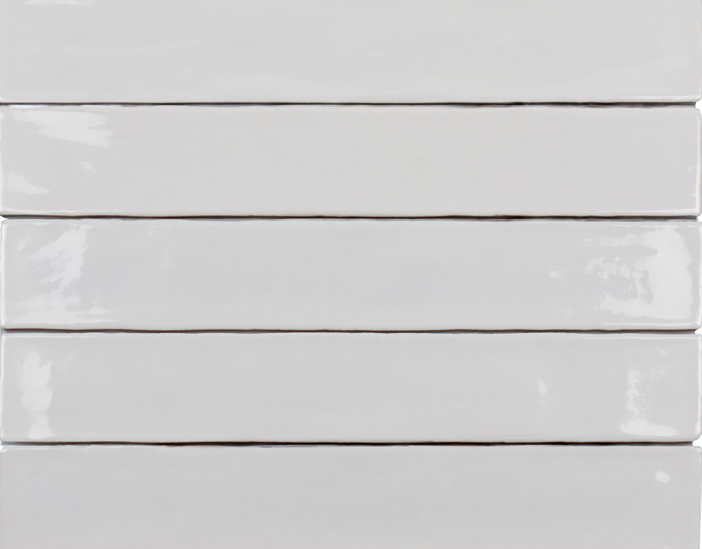 Zellige White Ceramic Wall Tile