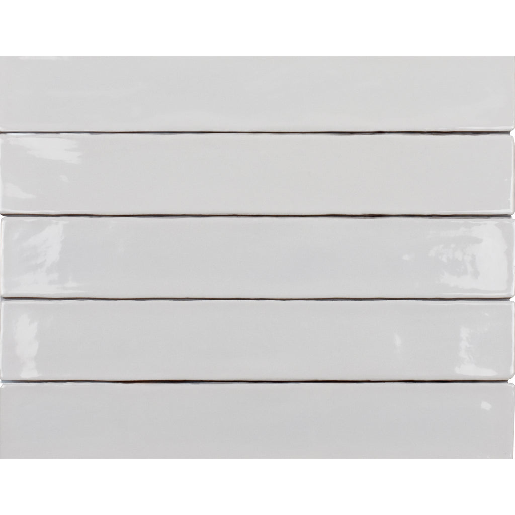 Zellige White Ceramic Wall Tile