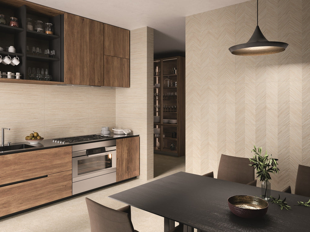 Ziggi Maple Ceramic Tile – room scene