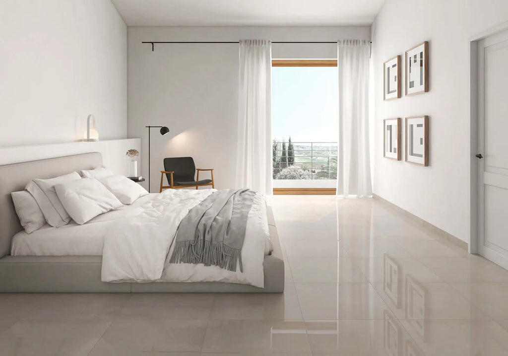 Liverpool Cinza Porcelain Tile – room scene