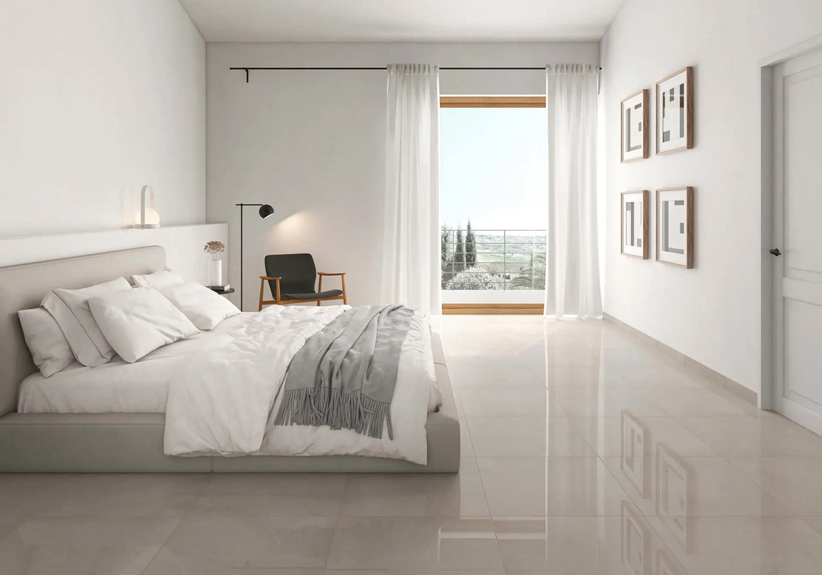 Liverpool Cinza Porcelain Tile – room scene