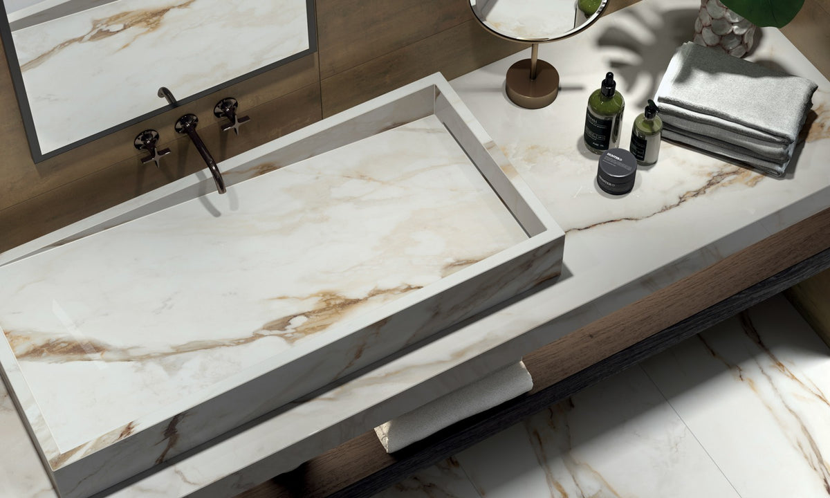 Antique White Porcelain Slab