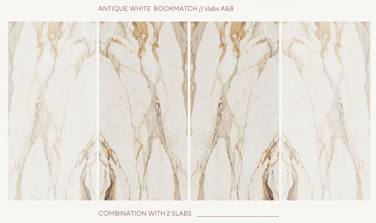 Antique White Porcelain Slab