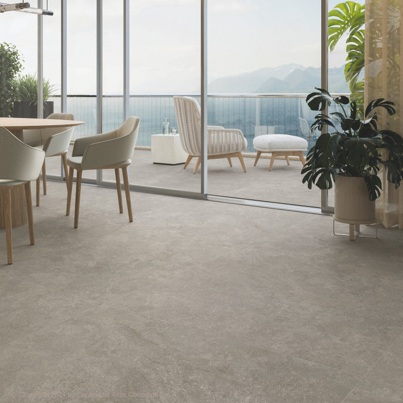 Beyond Sideral Porcelain Tile installed