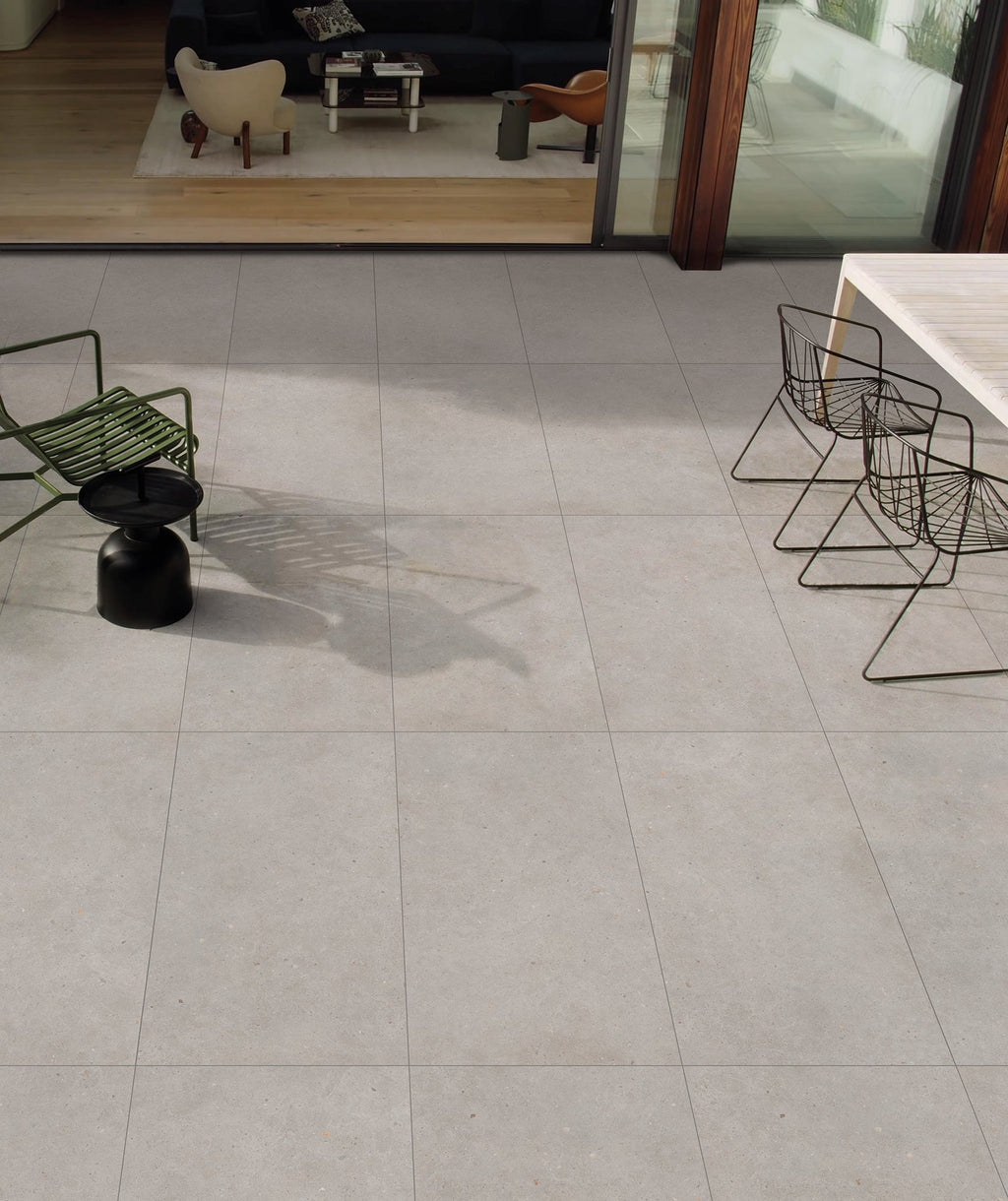 Breeze Fresh White Porcelain Tile – room scene