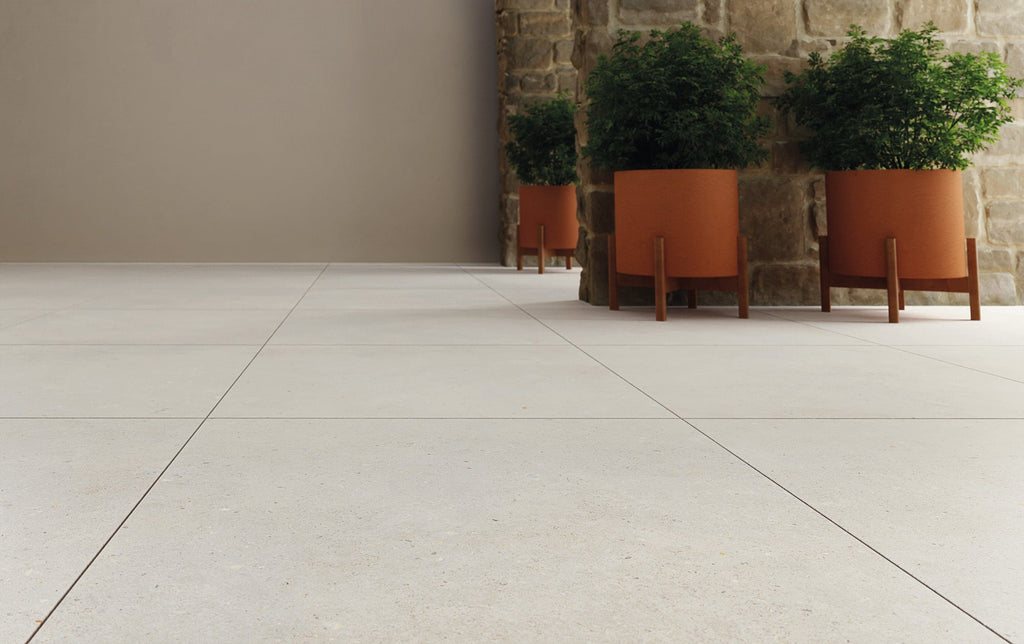 Breeze Fresh White Porcelain Tile – room scene