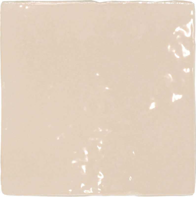 Crayon Almond Ceramic Tile surface
