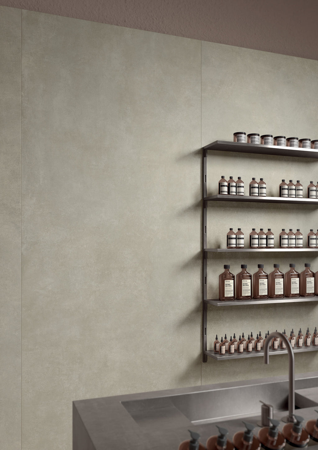 Glocal Lumina Porcelain Tile in a shop