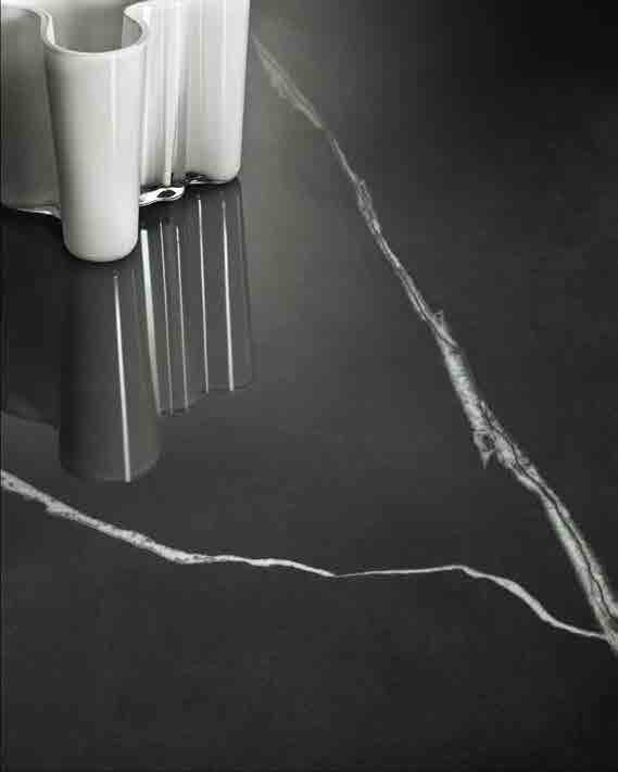 Duality Yin Porcelain Tile polished detail