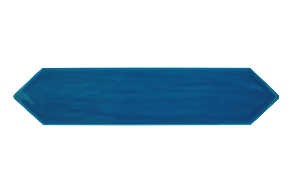 Flow Cosmic Sapphire Picket Ceramic Wall Tile