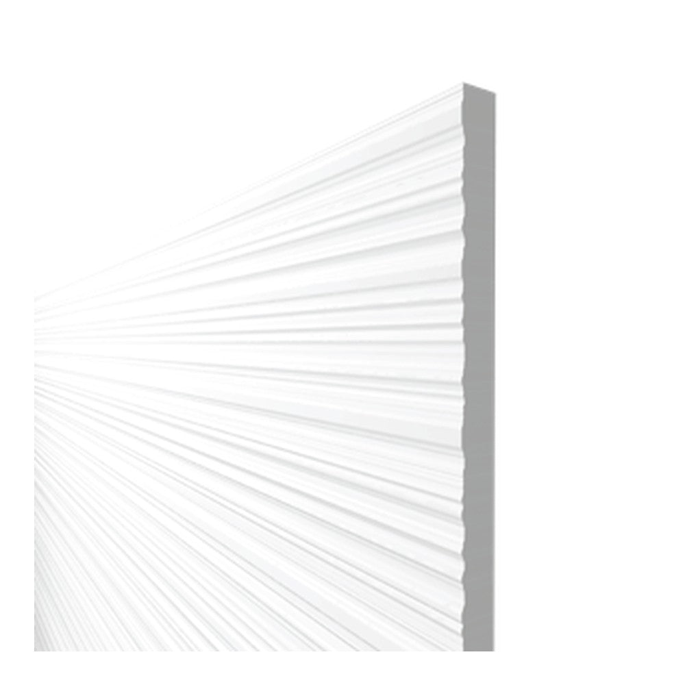 Forma Chord White 3D Porcelain Tile
